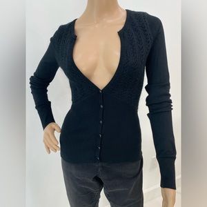 Willi Smith Figure-Flattering Sweater, Size S